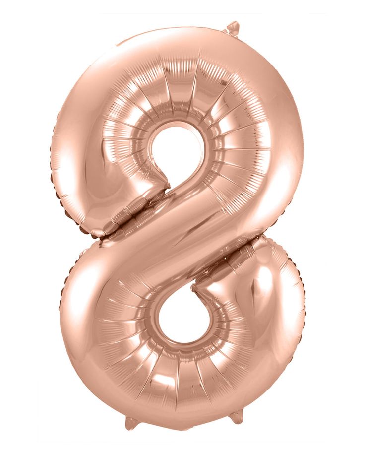 Helium Number Balloon "8"